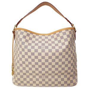 Louis Vuitton Damier Azur White Delightful Semi Shoulder Bag